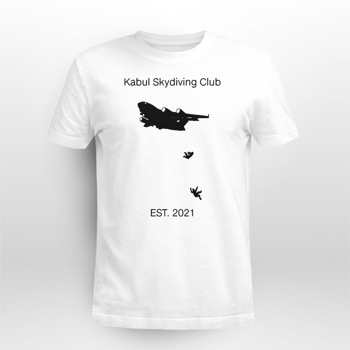 kabul skydiving club shirt