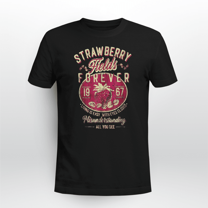 strawberry fields forever shirt