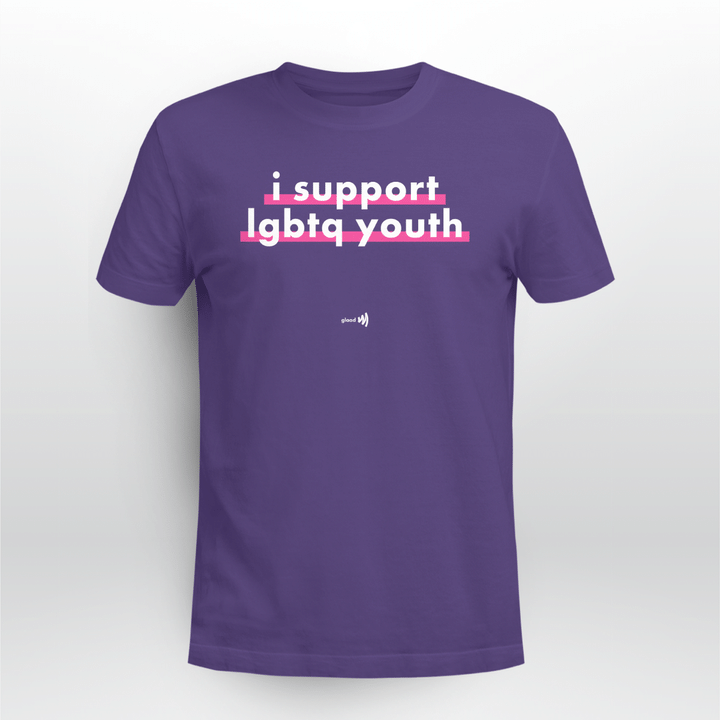 i support lgbtq youth shirts