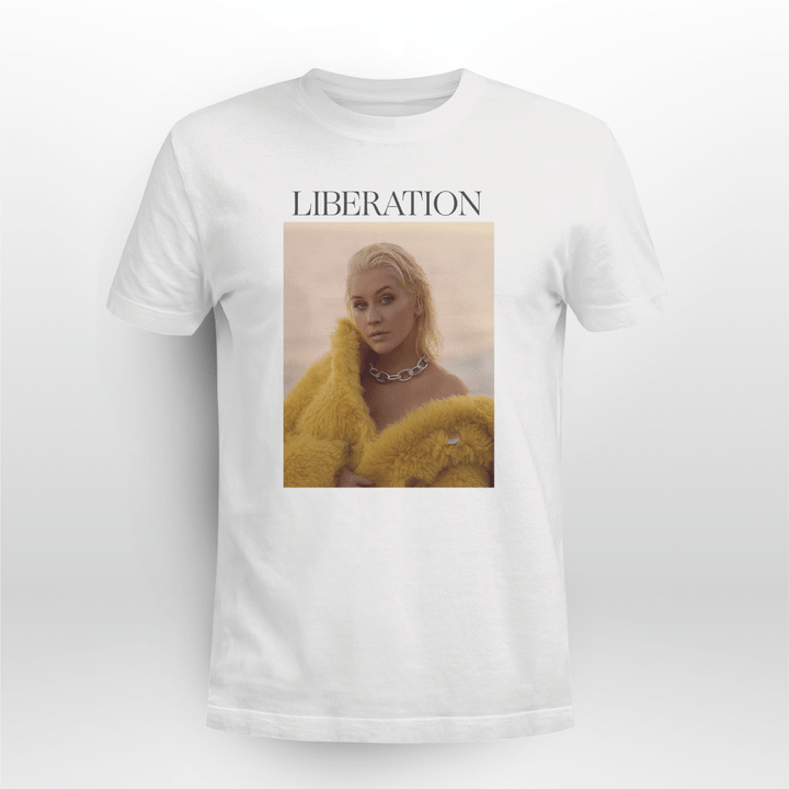 christina aguilera liberation t shirt