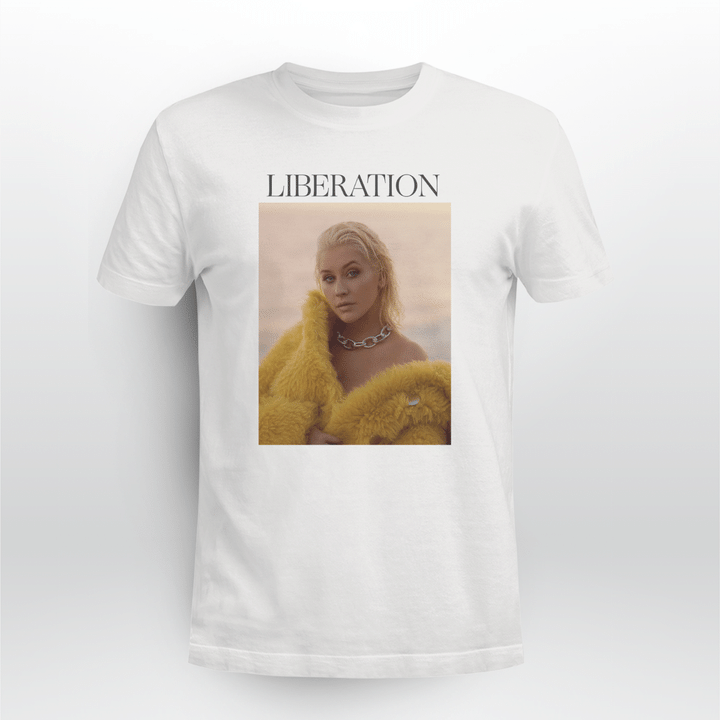 christina aguilera liberation shirt