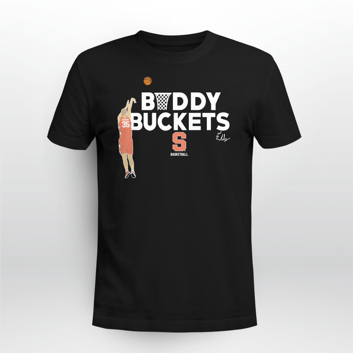 buddy buckets t shirt