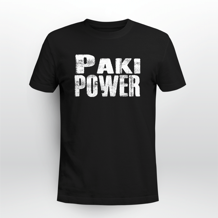 paki power t shirt