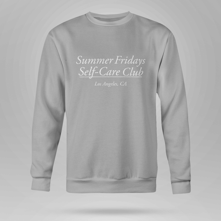 self care club sweatshirt
