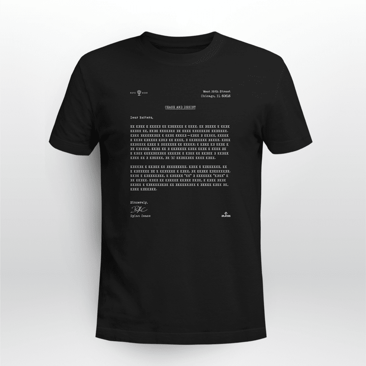 cease and desist shirt