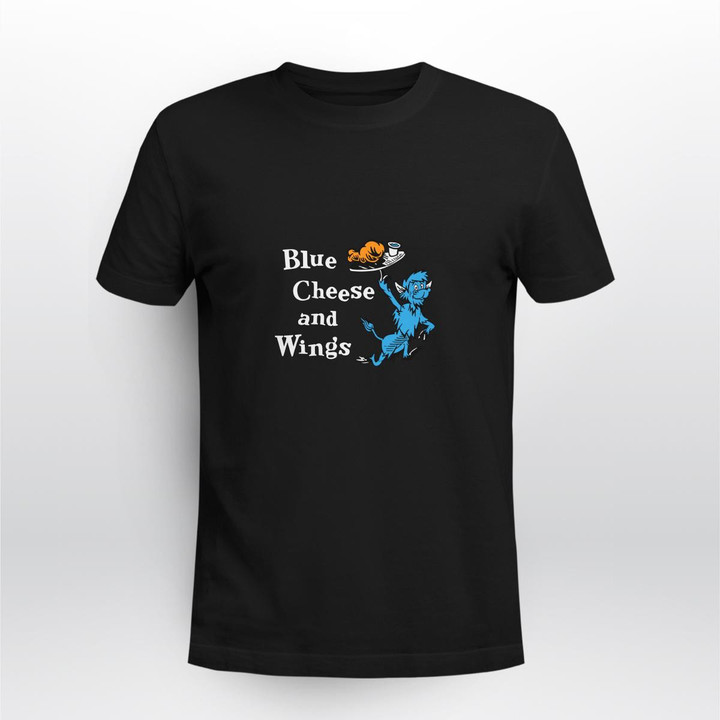 hall of fame blue cheese and wings shirt