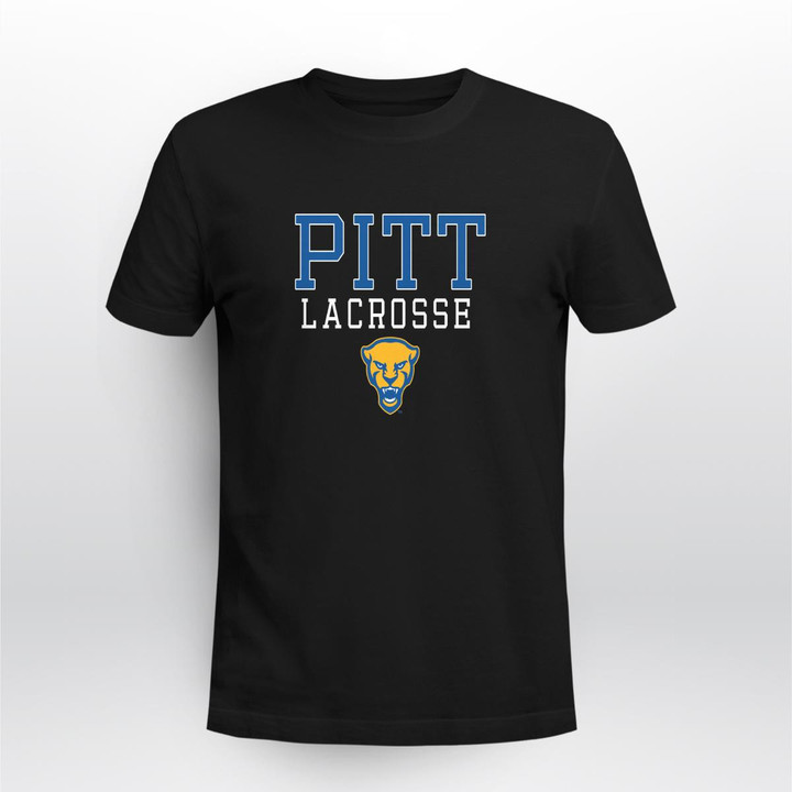 pitt panthers champion stack logo lacrosse powerblend shirt