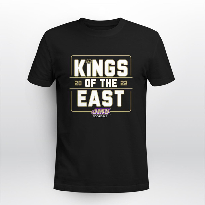 jmu football  kings of the east shirt
