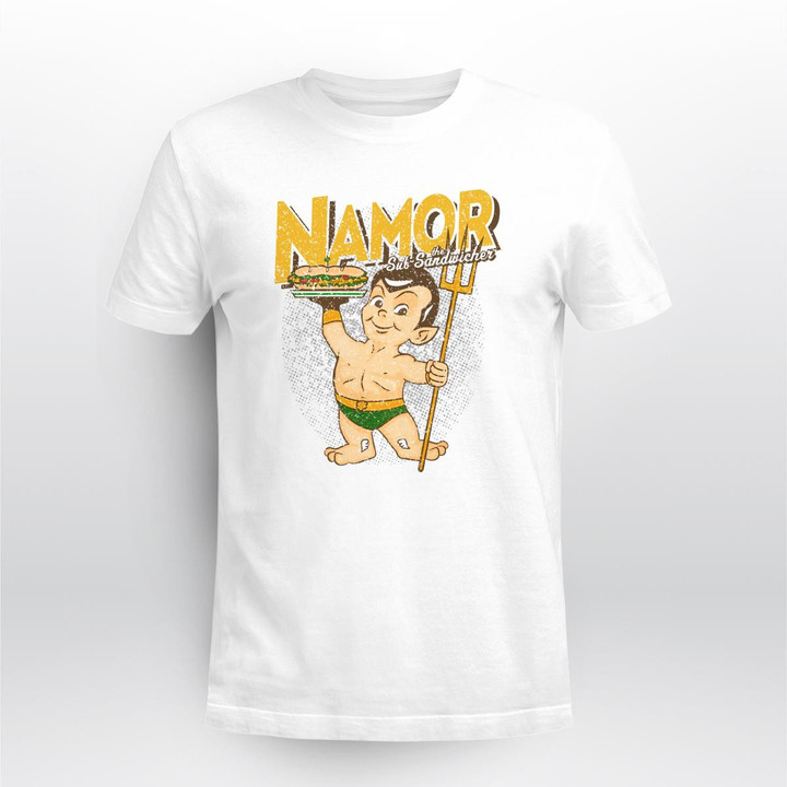 parody namor the sub sandwicher shirt