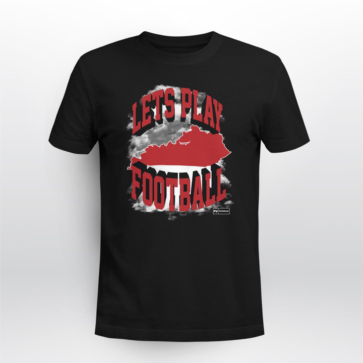let’s play football graphic shirt