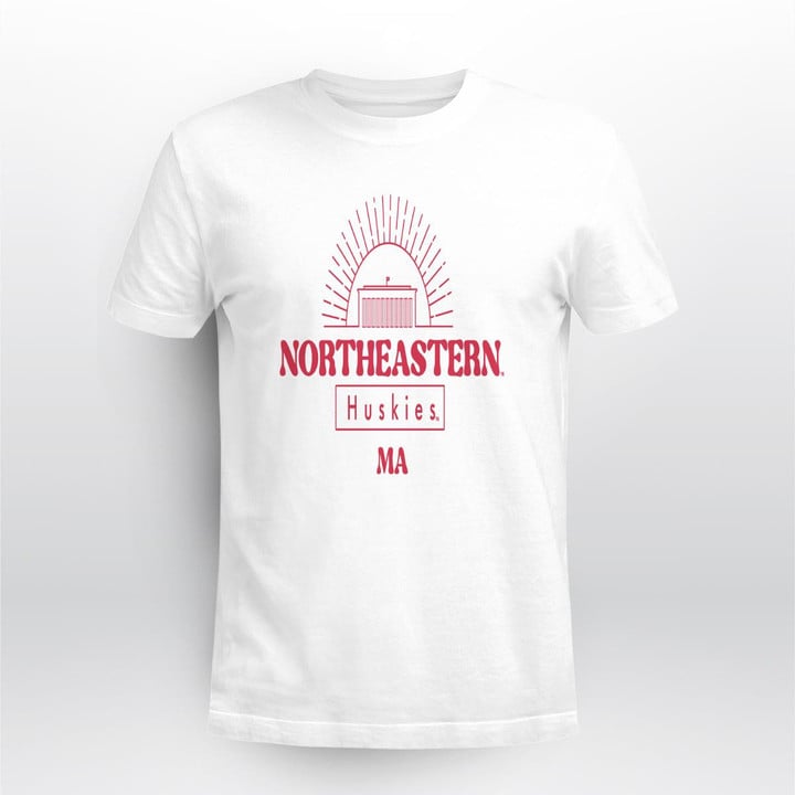 men_s uscape apparel white northeastern huskies shirt