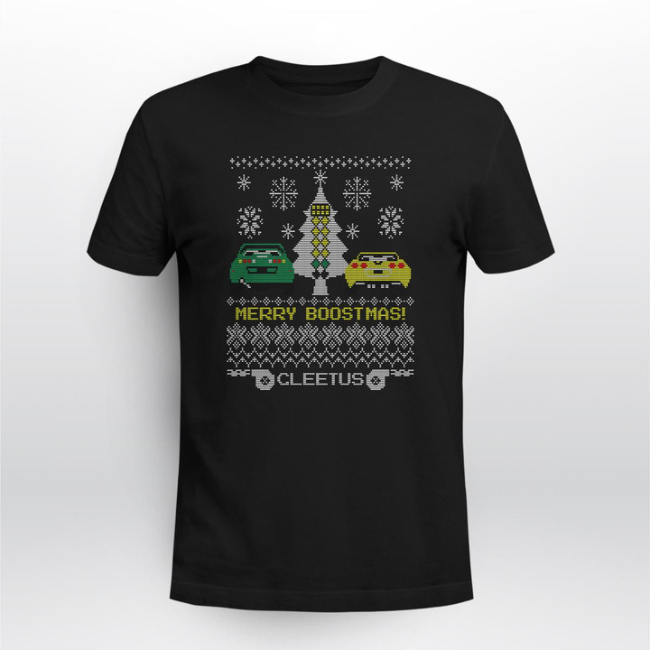 ugly boostmas holiday sweater shirt