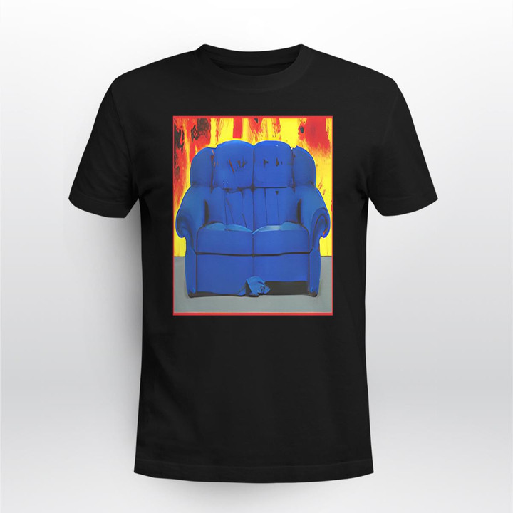 burning couch shirt