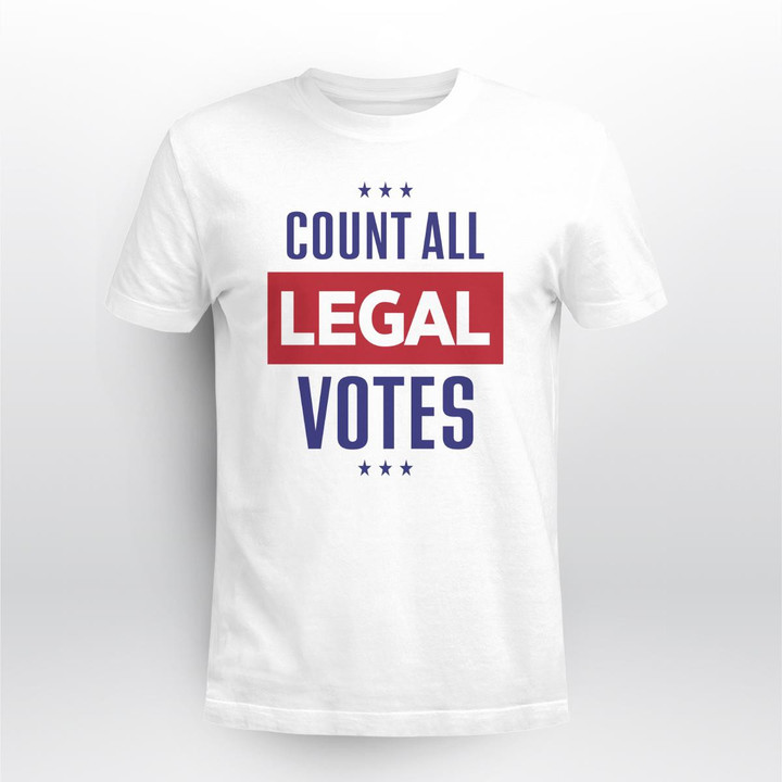 count all legal votes shirt
