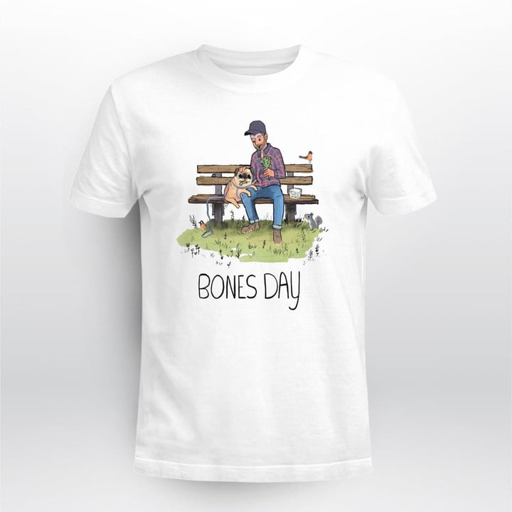 noodle the pug bones day is also available on shirt