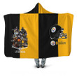 Pittsburgh Steelers Great Players signature Legends 2020 NFL season Jersey Hooded Blanket