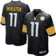 Pittsburgh Steelers Markus Wheaton Black Team Color Game Jersey