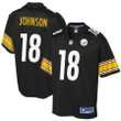 Pittsburgh Steelers Diontae Johnson Black Team Player Jersey