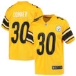 Pittsburgh Steelers James Conner Gold Inverted Game Jersey