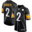 Pittsburgh Steelers Mason Rudolph Black Game Player Jersey