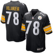 Pittsburgh Steelers Alejandro Villanueva Black Game Jersey