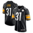 Pittsburgh Steelers Justin Layne Black Game Jersey