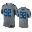 Colts Margus Hunt 2019 Inverted Legend Gray Jersey