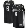 DeAndre Jordan Brooklyn Nets Fast Break Jersey Black Icon Edition 2019