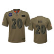 Baltimore Ravens Ed Reed Game Camo 2019 Salute to Service Youth Jersey