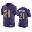 Baltimore Ravens Mark Ingram Color Rush Limited Purple Mens Jersey