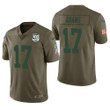 Green Bay Packers Davante Adams Salute to Service Limited Olive Mens Jersey