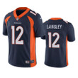 Denver Broncos Brendan Langley Vapor Untouchable Limited Navy Mens Jersey