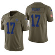 Dallas Cowboys Allen Hurns Salute to Service Limited Olive Mens Jersey