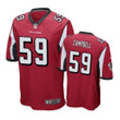 Atlanta Falcons DeVondre Campbell Game Red Mens Jersey