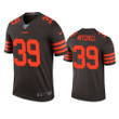 Cleveland Browns Terrance Mitchell Color Rush Legend Jersey Brown 100th Season