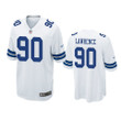 Dallas Cowboys DeMarcus Lawrence Game White Mens Jersey
