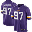 Everson Griffen Minnesota Vikings Youth Team Color Game Jersey Purple 2019