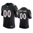 Baltimore Ravens Custom Limited Black 100th Season Mens Jersey
