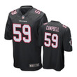 Atlanta Falcons DeVondre Campbell Game Black Mens Jersey