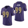 Baltimore Ravens Matt Judon 100th Season Color Rush Mens Jersey Purple