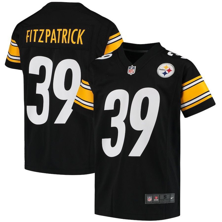 Pittsburgh Steelers Minkah Fitzpatrick Black Game Jersey