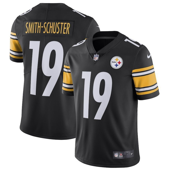 Pittsburgh Steelers JuJu Smith Schuster Black Team Color Vapor Untouchable Jersey