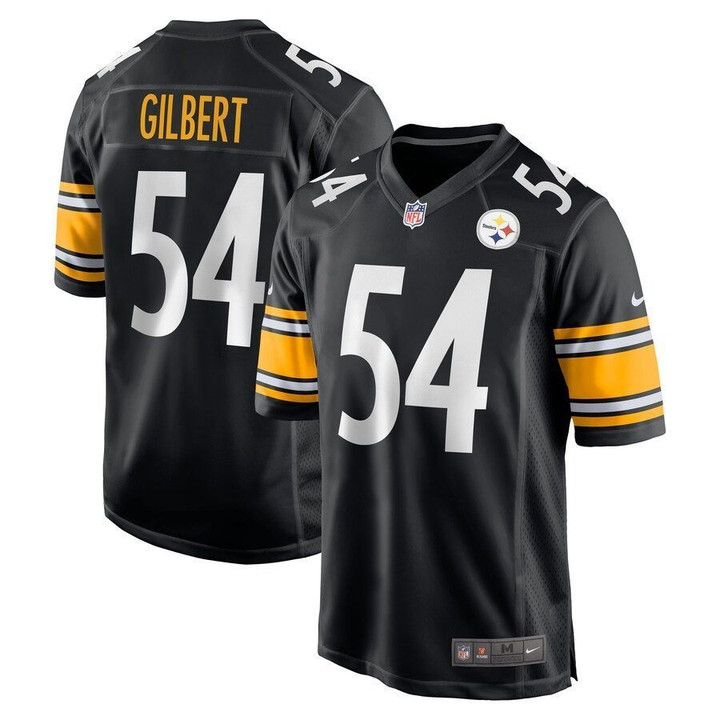 Pittsburgh Steelers Ulysees Gilbert III Black Team Game Jersey