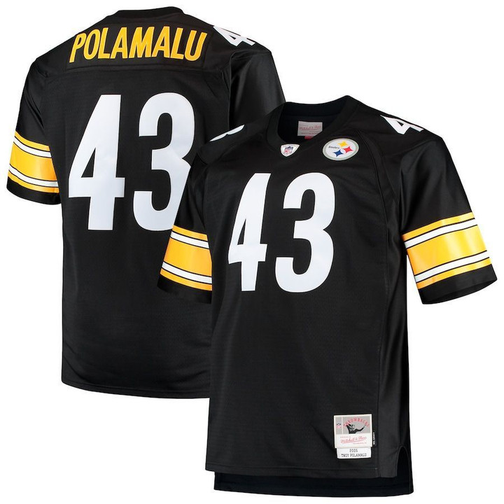 Pittsburgh Steelers Troy Polamalu Black 2005 Retired Player Jersey