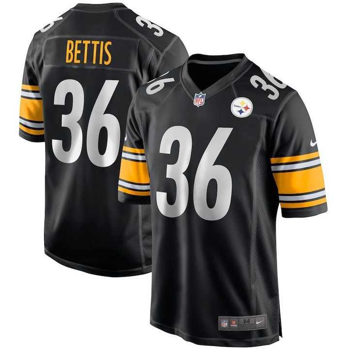Pittsburgh Steelers Jerome Bettis Black Game Retired Player Jersey