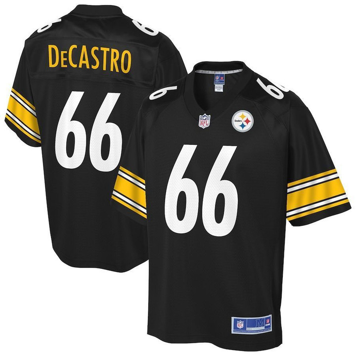 Pittsburgh Steelers David DeCastro Black Team Player Jersey
