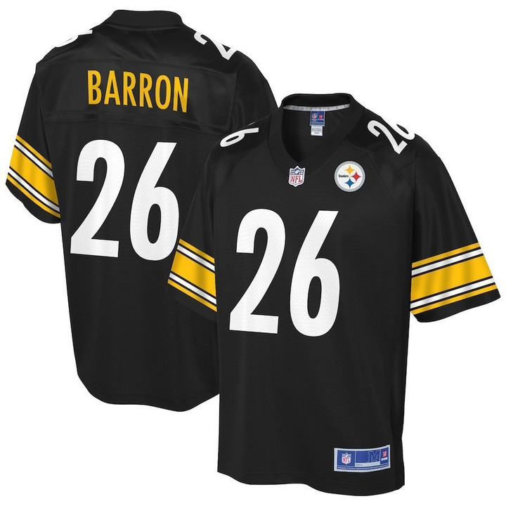 Pittsburgh Steelers Mark Barron Black Team Player Jersey