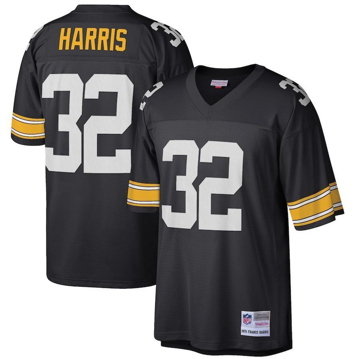 Pittsburgh Steelers Franco Harris Black Retired Player Legacy Jersey