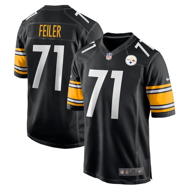 Pittsburgh Steelers Matt Feiler Black Game Jersey