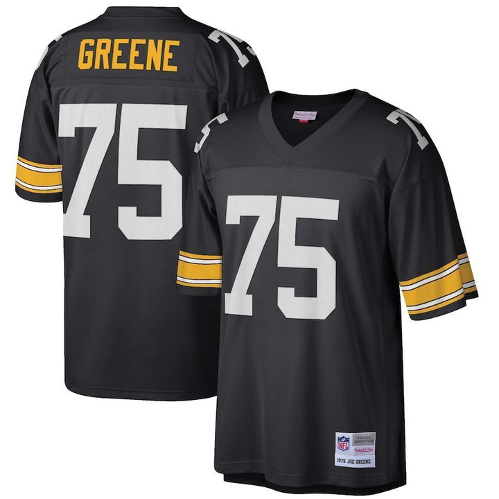 Pittsburgh Steelers Joe Greene Black Retired Player Legacy Jersey